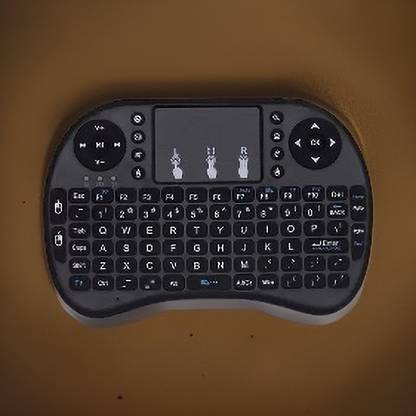 YAROH L16_Hard key Mini Home Theater Keyboard: Touchpad Included Smart Connector Handheld Multi-device Keyboard Compatible with Desktop, Laptop, Mac
