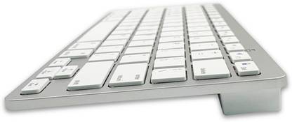 Lyla UltraThin 78 Key Wireless Bluetooth Keyboard Cangjie for IOS/Android/Windows Wired USB Standard Multi-device Keyboard Compatible with Desktop, Laptop, Mac