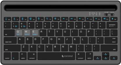COCONUT Evolve Bluetooth, Wireless Laptop-size Multi-device Keyboard