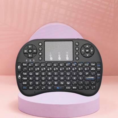 FRONY Bluetooth Wireless Keyboard with Slim & Portable Easy-Switch, TV & Laptop F234 Wireless Thumb-size Multi-device Keyboard Compatible with Desktop, Laptop, Mac