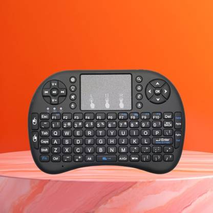 FRONY Bluetooth Wireless Keyboard with Slim & Portable Easy-Switch, TV & Laptop F374 Wireless Thumb-size Multi-device Keyboard Compatible with Desktop, Laptop, Mac