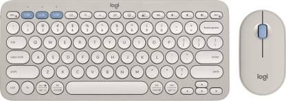Logitech Pebble 2 Combo Bluetooth Standard Multi-device Keyboard Compatible with Desktop, Laptop, Mac multimedia_keys
