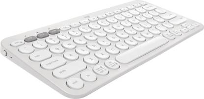 Logitech Pebble Keys 2 K380s Bluetooth Laptop-size Tablet Keyboard Compatible with Desktop, Laptop, Mac Slim & Portable, Easy-Switch for Windows, macOS, iPadOS, Android, Chrome OS