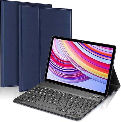 Proelite Keyboard case for Redmi Pad Pro 12.1 inch, Magnetic Detachable Wireless Bluetooth Standard Tablet Keyboard Compatible with Desktop, Laptop, Mac