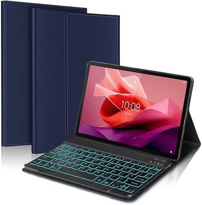 Proelite Lenovo Tab P12 12.7 inch, Magnetic Detachable Wireless Bluetooth Keyboard Bluetooth Standard Tablet Keyboard Compatible with Desktop, Laptop, Mac