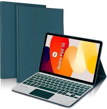 Proelite Redmi Pad SE 11 inch, Magnetic Detachable Wireless Bluetooth TouchPad Bluetooth Standard Tablet Keyboard Compatible with Desktop, Laptop, Mac Easy to Use,Plug and Play,Quick, Comfy Durable body