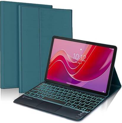 Proelite Lenovo Tab M11 11 inch, Magnetic Detachable TouchPad Built-in 7-Colors Backlit Bluetooth Standard Tablet Keyboard