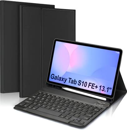 Proelite Keyboard case for Galaxy Tab S10 FE Plus 13.1" with Magnetic Detachable Wireless Bluetooth Standard Tablet Keyboard Compatible with Tablet