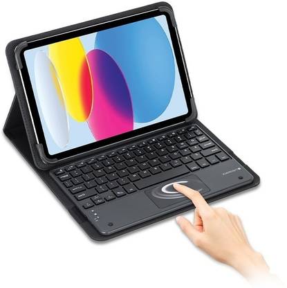 Neopack Universal Keyboard Folio 10 to 11" Case With Bluetooth Standard Tablet Keyboard Compatible with Desktop, Laptop, Tablet, iPad, Mac Easy to Use,Plug and Play,Quick, Comfy Durable body