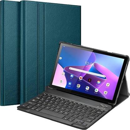 Proelite Wireless Bluetooth Keyboard flip case cover for Motorola Moto Tab G62 10.6 inch Bluetooth Standard Tablet Keyboard