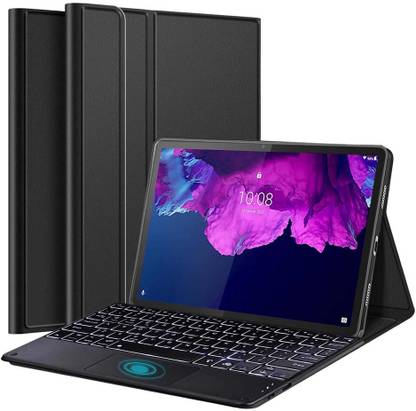 TECPHILE Keyboard Case for Lenovo Tab P11 (2nd Gen)/ P11 Pro/ Pro 11.5 inch with Trackpad Bluetooth Standard Tablet Keyboard Compatible with Desktop, Laptop, Mac
