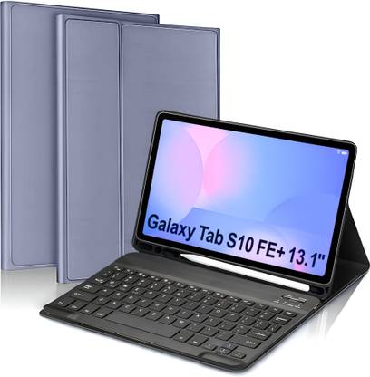 Proelite Keyboard case for Galaxy Tab S10 FE Plus 13.1" with Magnetic Detachable Wireless Bluetooth Standard Tablet Keyboard Compatible with Tablet