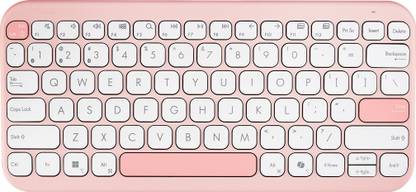ASUS Marshmallow KW100 Bluetooth Laptop-size Multi-device Keyboard Compatible with Desktop, Laptop, Mac, Tablet