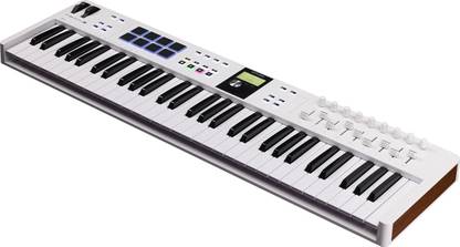 Arturia KeyLab Essential 61 mk3 MIDI Controller with 61 Velocity-Sensitive keys, MIDI Controller Keytar