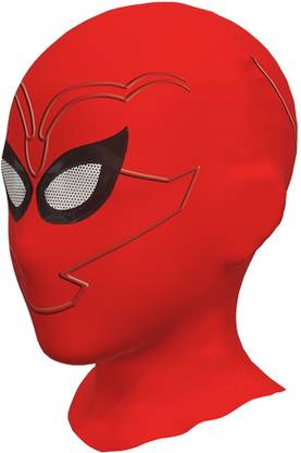 toypapa spiderman mask men-cloth fabric spiderman dress mask | free size elastic fabrics Party Mask