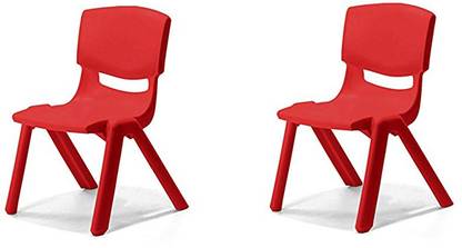 PP CHAIR Baby Chair Heavy Duty Plastic School Home Study Chair (Pack of 2) Plastic Chair