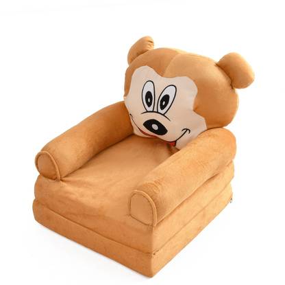 kitchDeco Baby Fold able Sofa Cum Bed 0 to 2 Years Fabric Sofa