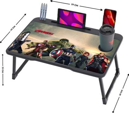 SOLIAM Study Table and Laptop Table Engineered Wood Study Table