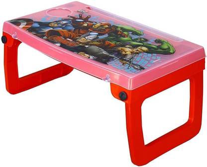 HALSEY Plastic Kids Study Desk- Portable Light Weight Desk-Foldable Study Desk Plastic Study Table