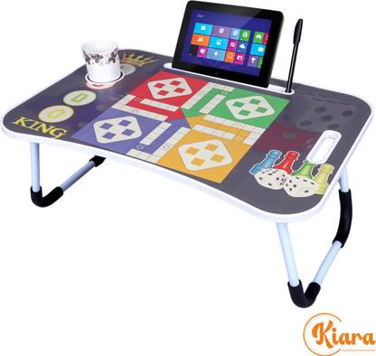 Kiara Quality First Ludo Game Kids Foldable Table For Study & Work, Best for Work Home Engineered Wood Study Table