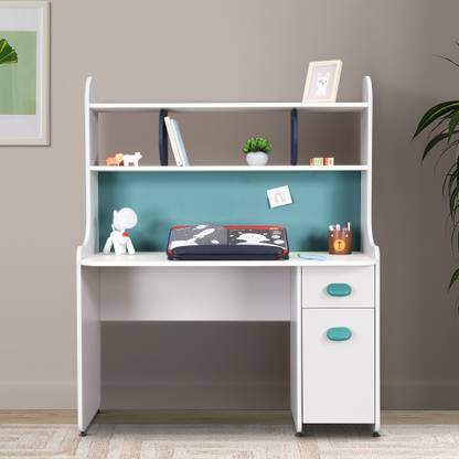 Smartsters All Rounder Study Table with Storage | Pin-Up Board | 3 Years Warranty | Engineered Wood Study Table