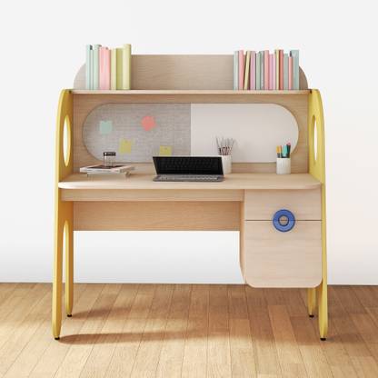 Smartsters Popstar Study Table with Pin-Up Board|Drawer|3Years Warranty|Chair Not Included| Engineered Wood Study Table