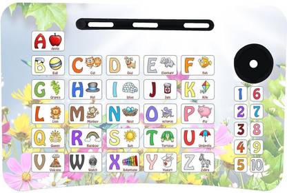 KHODAL ARTH ABCD Portable Laptop Table Engineered Wood Study Table