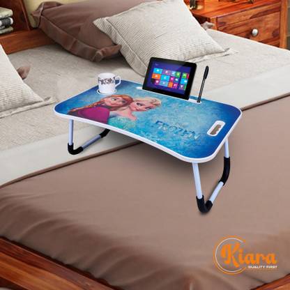 Kiara Quality First Frozen Girls Kids Foldable Table For Study & Work, Best for Work Home Engineered Wood Study Table