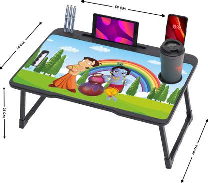 Wolverine Foldable multipurpose Table Wood Portable Laptop Table