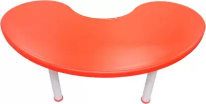 Jai Maa Trading Playtool Moon Table - Front Round Table for Kids - (53 x 20 x 20 inches) Plastic Study Table