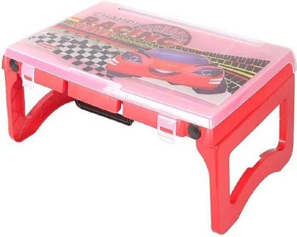 HALSEY Plastic Kids Study Desk- Portable Light Weight Desk-Foldable Study Desk Plastic Study Table