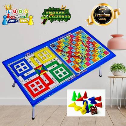 Dinetic Ludo Study Table Engineered Wood Study Table