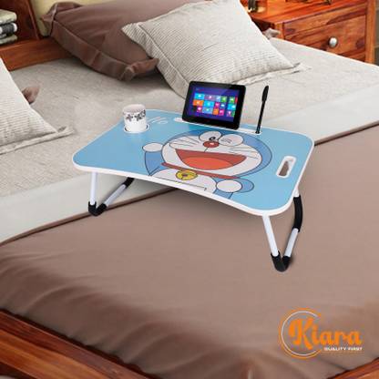 Kiara Quality First Doraemon Cartoon Kids Foldable Table For Study & Work, Best for Work Home Engineered Wood Study Table