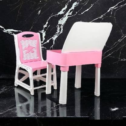 RISEM INTERNATIONAL study table_pink Plastic Study Table