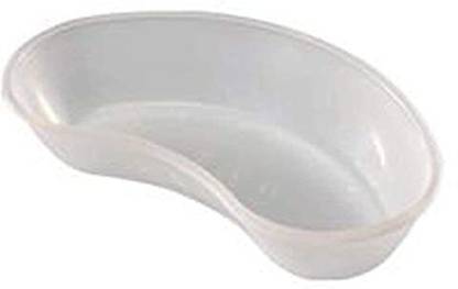 TREND UNITY PLASTIC Kidney Tray 8 " (PACK OF 2) Reusable Kidney Dish Reusable Kidney Dish
