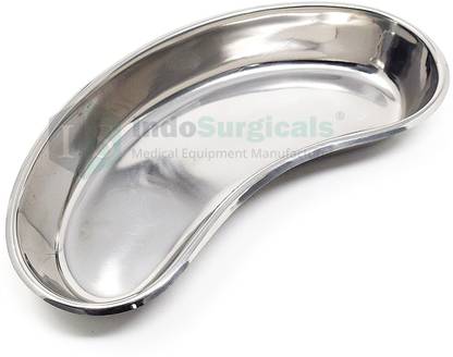 IS IndoSurgicals 8" Delux Quality Reusable Kidney Dish