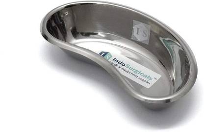 IS IndoSurgicals 6" Delux Quality Reusable Kidney Dish