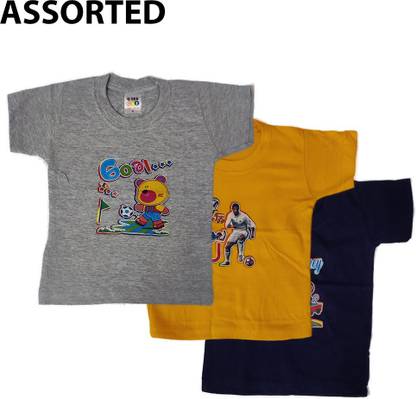 Boys & Girls Printed Cotton Jersey T Shirt