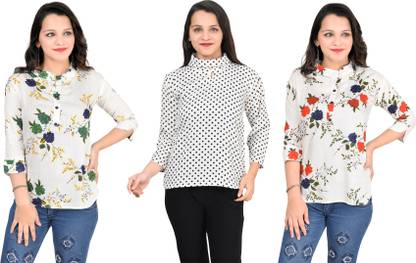 Casual Crepe Top