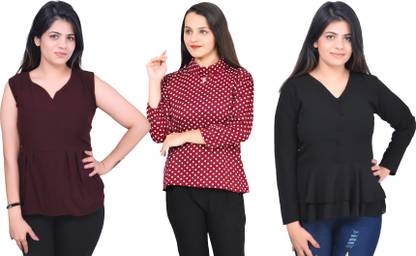 Casual Women Red Top