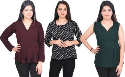 Girls Crepe Top