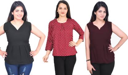 Girls Crepe Top