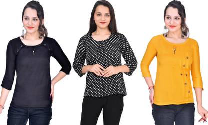 Casual Women Red Top