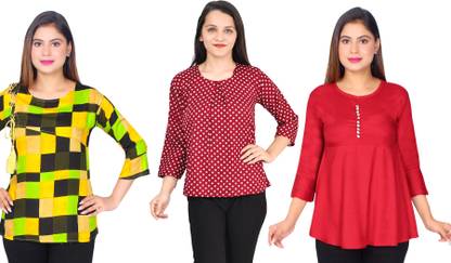 Girls Crepe Top