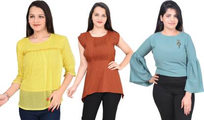 Girls Crepe Top