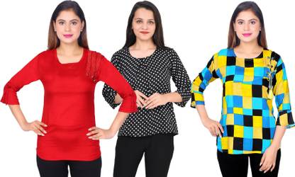 Casual Crepe Top