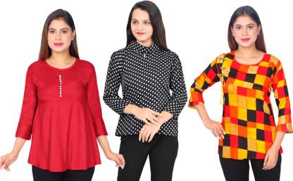 Girls Crepe Top