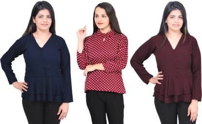 Girls Crepe Top