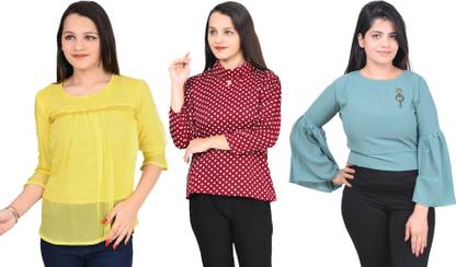 Girls Crepe Top