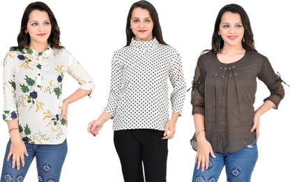 Girls Crepe Top